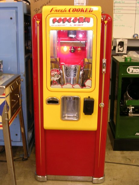 Vintage popcorn machine on sale for sale